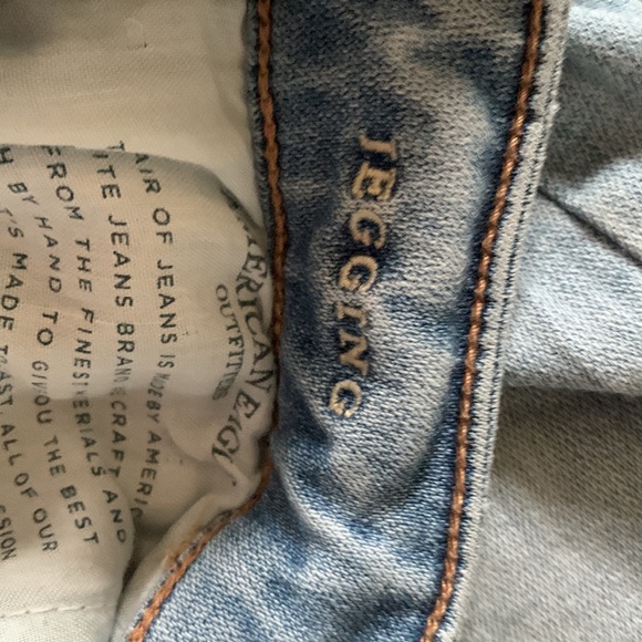 American Eagle sz 0 two pair bundle jegging jeans euc - Picture 5 of 11